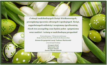 Życzenia Wielkanocne