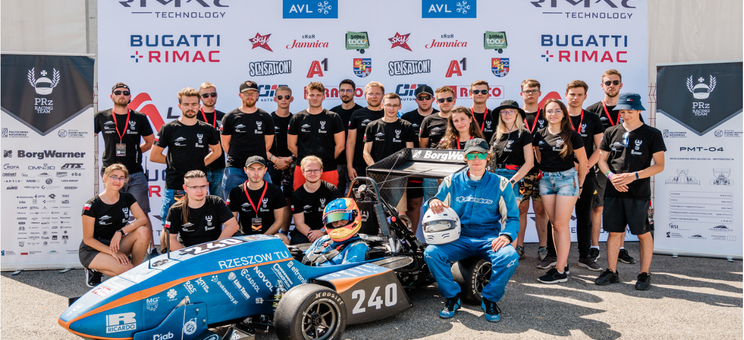 Studenci PRz Racing Team na zawodach Formula Student Alpe Adria w Chorwacji, fot. PRz Racing Team