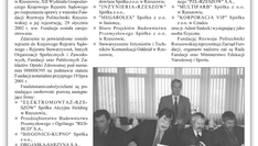 Informacja nt. rejestracji Fundacji Rozwoju Politechniki Rzeszowskiej w KRS, Gazeta Politechniki Nr 4/2002